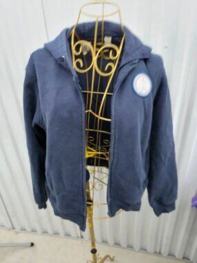 GEAR FOR SPORTS Women's Navy Blue M Full Zip Hoodie Montreal Outgames 2006 Patch